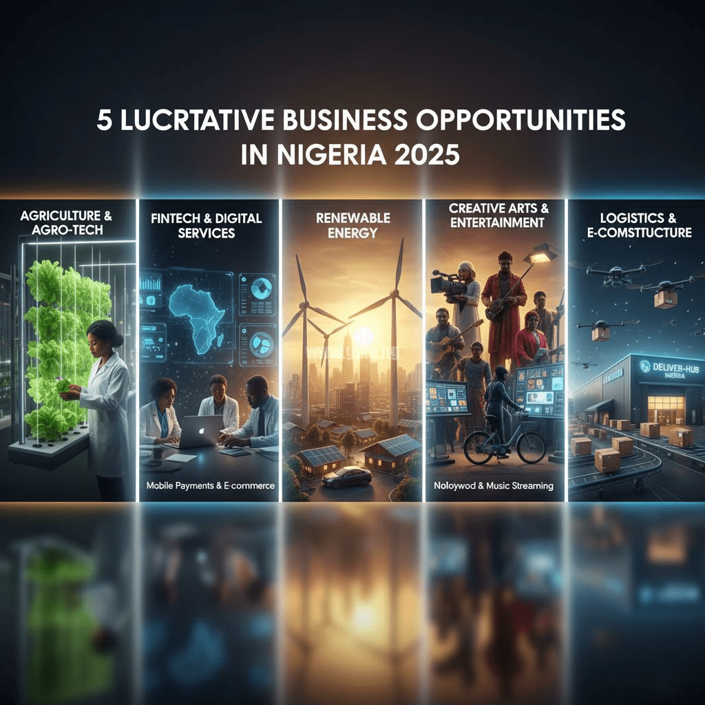 5 Lucrative Business Opportunities in Nigeria 2025