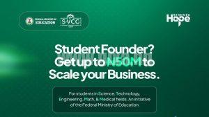 Federal Government Student Venture Capital Grant (S-VCG)