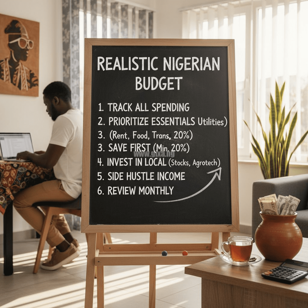 Budgeting in NigeriaHow to Create a Realistic Budget That Actually Works in Nigeria (2025 Guide)